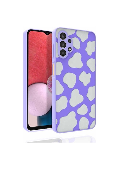 Zore Galaxy Uyumlu A13 4g Kılıf Desenli Kamera Korumalı Parlak Nora Kapak - No6 No6