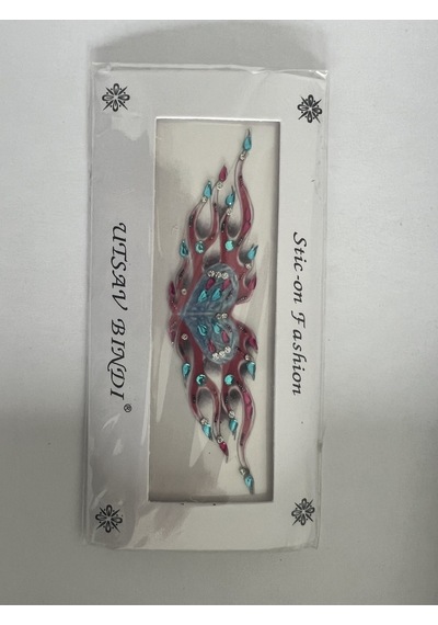 Airbrush Tattoo Taşlı Yapıştırma Dövme 3'lü Set8