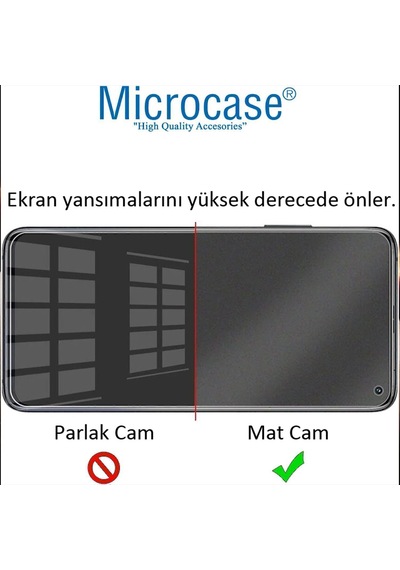 Microcase Huawei Nova 14 Pro Tam Kaplayan Çerçeveli Mat Cam Koruma - Al3124