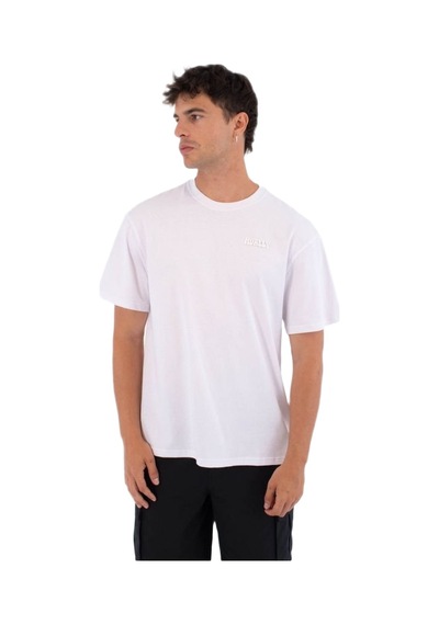 Hurley Hurley Bubble Back Print Erkek Beyaz Tişört 908