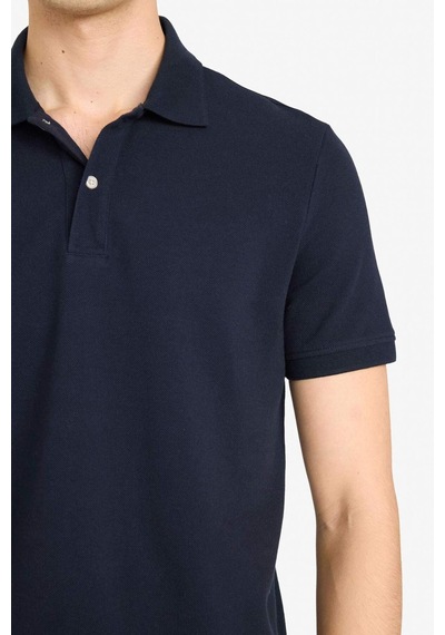 Defacto %100 Pamuk Polo Tişört E9504ax26spnv82 Lacivert-nv82
