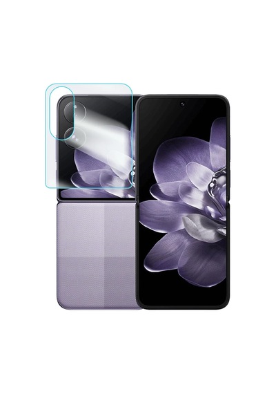 Xiaomi Mi Mix Flip Uyumlu Ön+arka Body Şeffaf Ultra Koruyucu Nano Jelatin