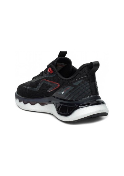 Trendyshose 5474 Garantili Akılı Taban Rahat Hafif Sneaker Örgülü Spor Siyah