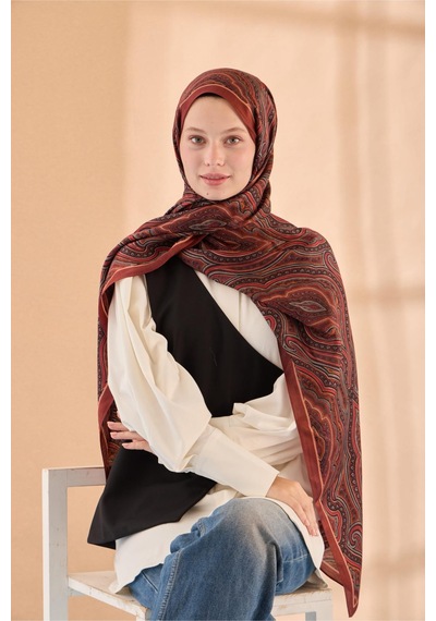 Silk Home Organik Şal 471001-16 Çok Renkli