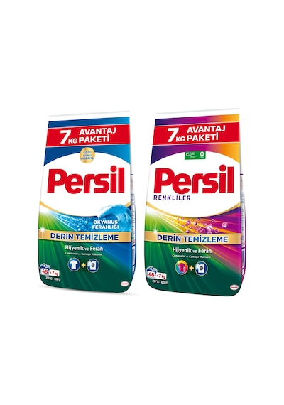 Persil Matik 7 Kg Okyanus Ferahlığı Ve Renkliler 2 Li Paket