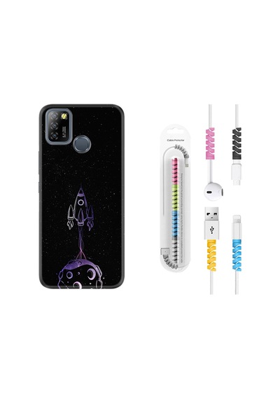 Infinix Smart 5 Kılıf Kablo Koruyuculu Master Space 1630