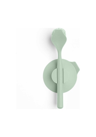 Brabantia Jade Green Bulaşık Fırçası Ve Tutacağı Siyah