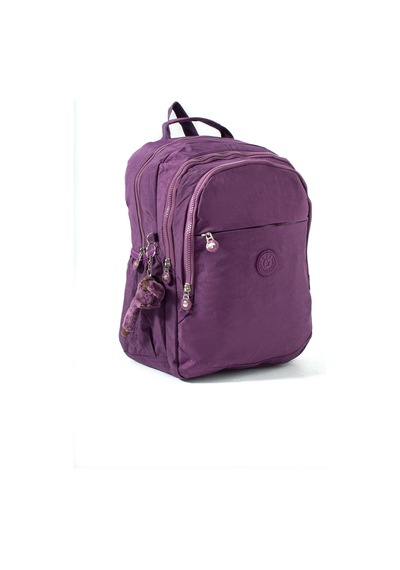 Ultra Hafif Çok Cepli Orta Boy Sırt Çantası Mor Model: 571-3k