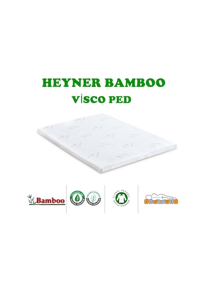 Babyhopeankara Heyner 100X200 Bambo Visco Yatak Pedi 100X200 Ortopedik Visco Ped