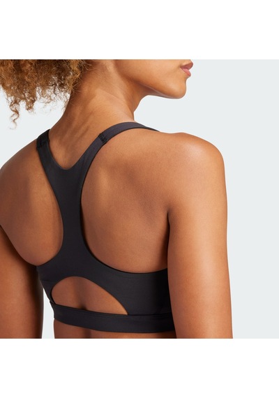 Adidas It6708 Adızero E Ms Kadın Sporcu Sütyeni Siyah