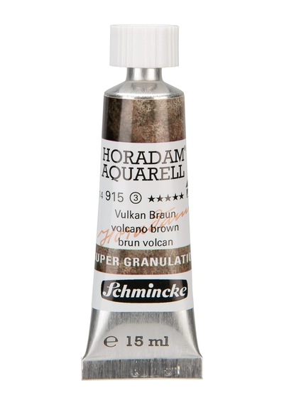 Schmincke - Horadam Aquarell, Süper Granülasyon, 14 915 006 Volkan Kahverengi, 15 Ml Tüp, Çok Güçlü Granülasyon Renkler, En İnce, Süper Granülasyonlu
