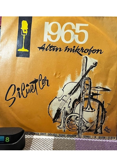 Silüetler - Sis / Kaşık Havası 1965 Altın Mikrofon 45'lik Orijinal Plak