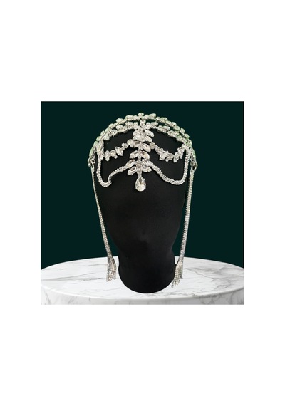 Bant Alınlık Gelin,kına,nişan,söz,after,bride,party Taç Gümüş - 729058943 Gümüş