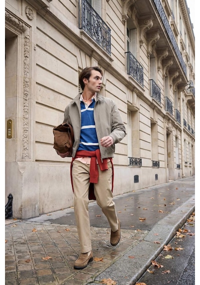 Defacto Erkek Pamuklu Smart-casual Pantolon F9224ax26spbg716 Bej-bg716