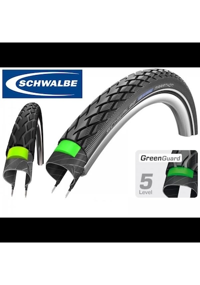 Schwalbe Marathon Green Guard Dış Lastik(5 -seviye) 700x28 Koruma