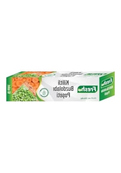 Kilitli Buzdolabı Poşeti - 19x25 Cm, 10'lu Paket Açık Kahverengi
