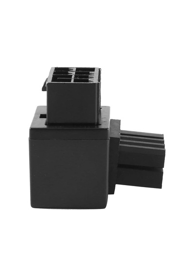 12vhpwr 16-pin - 8x8 Güç Kablosu İçin Bir 90 Derece Açılı Adaptör - 1 Adet Olarak Gönderilecektir