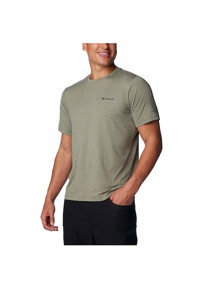 Columbia Ao5545 Tech Trail Crew Neck Iı Erkek T-shirt-29976 Yeşil