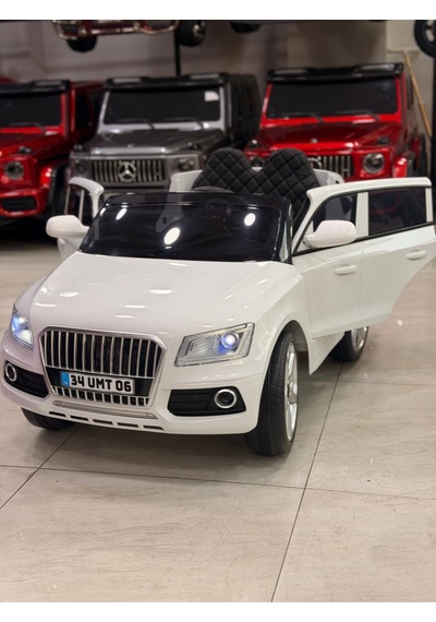 Audi Akülü Araba 0-6 Yaş Beyaz