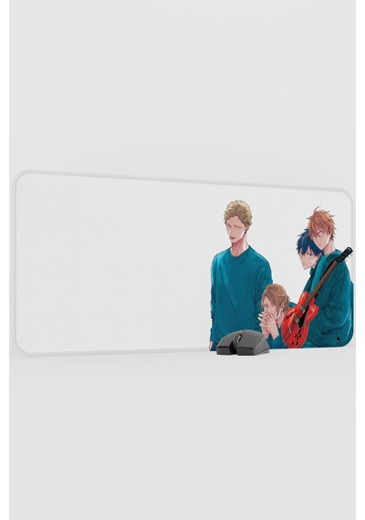Given Anime V2 - 90x40 Xxl Gaming Kauçuk Kaymaz Taban Mouse Pad Fare Altlığı