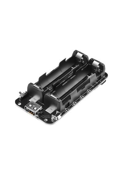 18650 Lityum Pil Yuvası V8 Mikro Usb Şarj Modülü