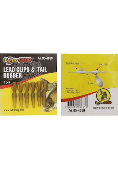 Lead Clips & Tail Rubber