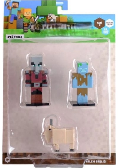 Mey İthalat 3d Toppeez 3'lü Figür Seti Seri 2