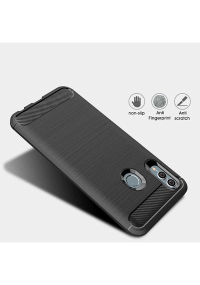 Huawei P Smart 2019 Kılıf Zore Room Silikon Kapak Gri