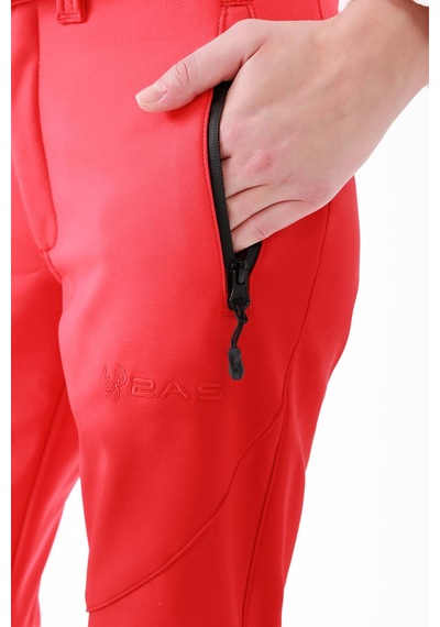 2as Spencer Kadın Softshell Pantolon Kırmızı Kırmızı