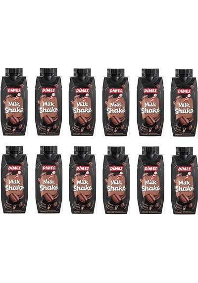 Dimes Milkshake Kahveli 310 Ml X 12 Adet