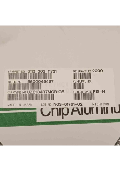 Uze1c4r7mcr1gb 4.7mf 16v 4x5.3 Smd Kondansatör 200 Adet