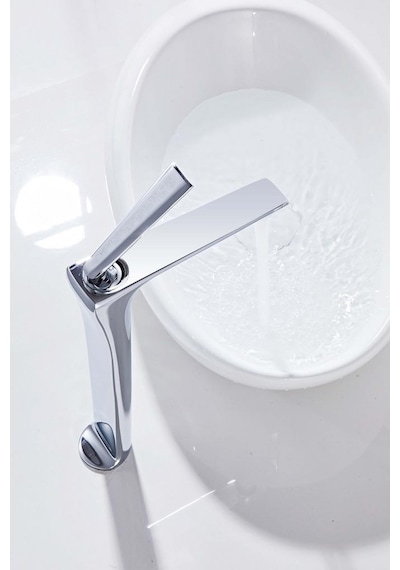Sano Uzun Lavabo Bataryası Parlak Krom