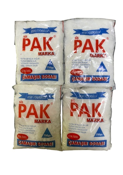 Pak Taş Çamaşır Sodası 4 x 750 G