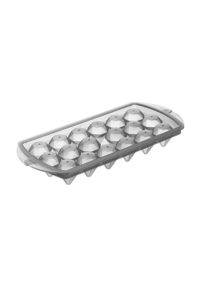 Elmas Şeklinde Dekoratif Şekilli 18 Bölmeli Pratik Buz Kalıbı Plastik Diğer
