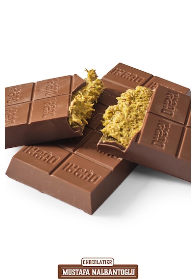 Nal Çifte Kavrulmuş Antep Fıstığı Dubai Çikolatası 200 G
