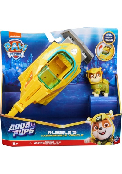 Paw Patrol Aqua Temalı Araç Rubble