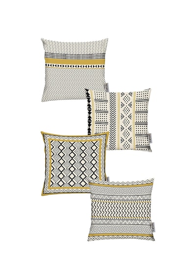 İskandinav Etnik 4'lü 50x50 Kırlent Kılıfı Rhp5039 Diğer