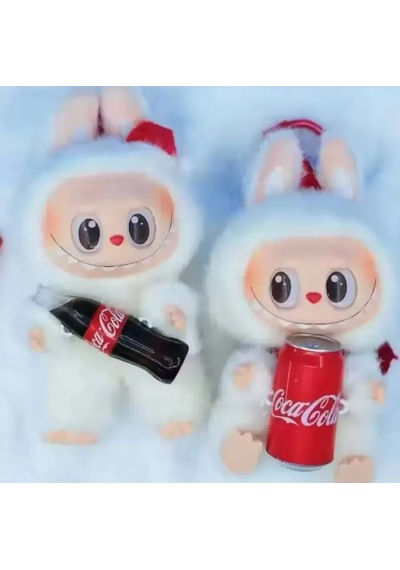Labubu Peluş Oyuncak 15 Cm. 1 Adet. Labubu Col Beyaz