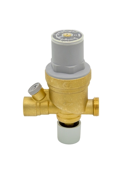 Caleffi Otomatik Kazan Doldurma Vanası Basınç Saati Bağlantılı