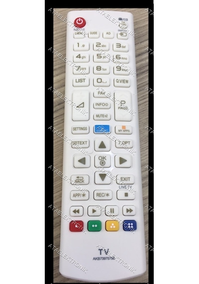LG Uyumlu Kumanda 3D 4K Smart Uydulu Beyaz