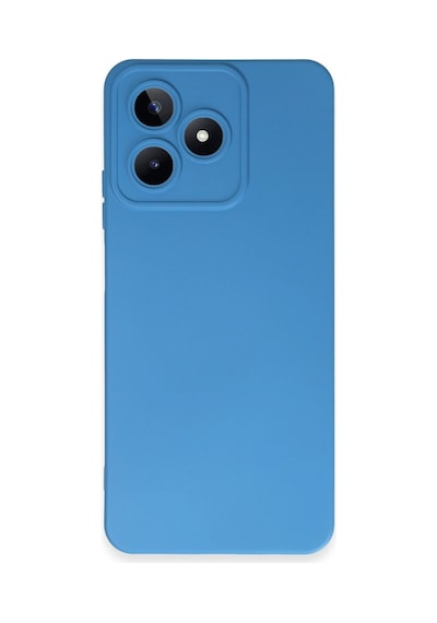 Realme C53 Kılıf Nano İçi Kadife Silikon - Mavi Bz8683140651886