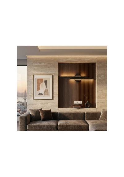Modern Horizon Tasarım 3 Renk Modu Siyah Salon Yatak Oturma Odası Duvar Apliği