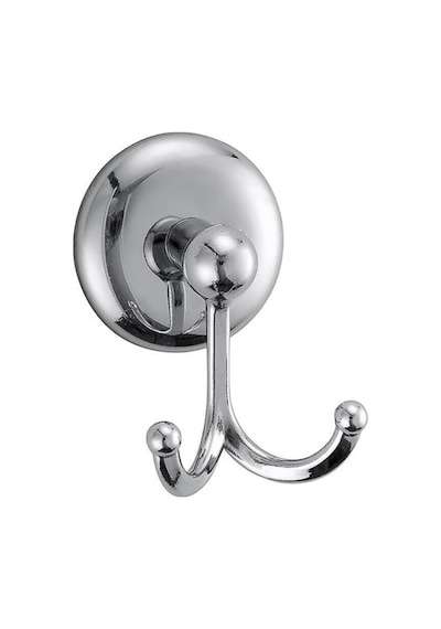 Vidalı Askılık Banyo Tuvalet Lavabo Havlu Bornoz Askısı Çatal İkili Metal Askı Krom Diğer