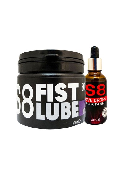 Stimul8 Fist Lube Lubrikantkrem Büyük 500ml + Stimul8 Erkekleri Etkiııeyendamla