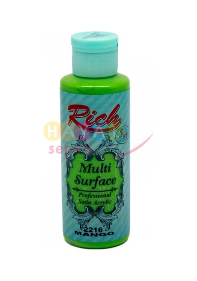Rich Multi Surface Akrilik Boya 130 Cc 2216 Mango