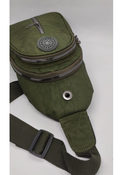 İpek Body Bag Unisex Çapraz Çanta Haki