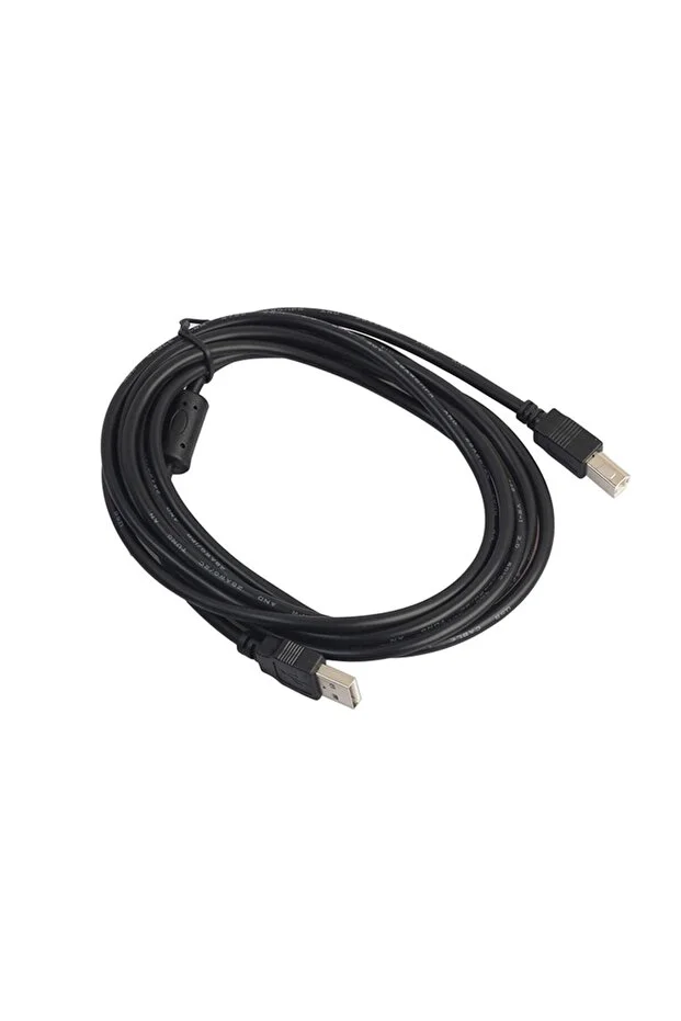 3 Metre 3mt Yazıcı Kablosu Printer Usb Bağlantı Bağlama Network Lazer Hp Canon Brother Uyumlu Ara Kablo