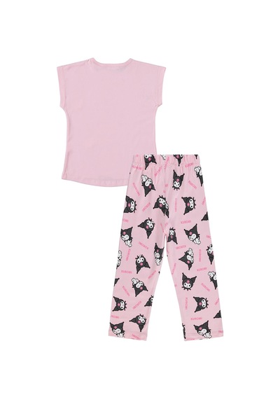 Kuromi 10-13 Yaş Pijama Takımı - Pembe