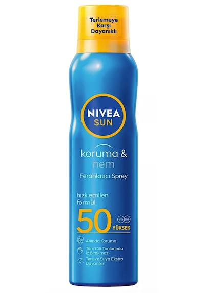 Nivea Sun Koruma Ve Nem Güneş Spreyi Spf 50 200 Ml