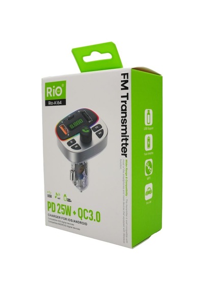 Pd 25w Qc3.0 Fm Transmitter Çok Fonksiyonlu Araç Şarj Cihazı
